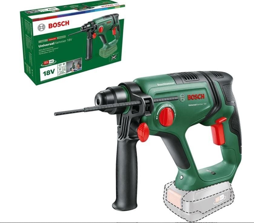 Bosch Universalhammer 18V Akülü Kırıcı Delici (Solo - Aküsüz)