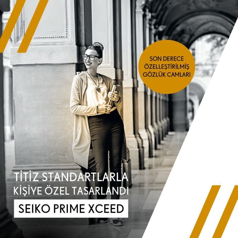 Seiko Prime X Progresif Gözlük Camı