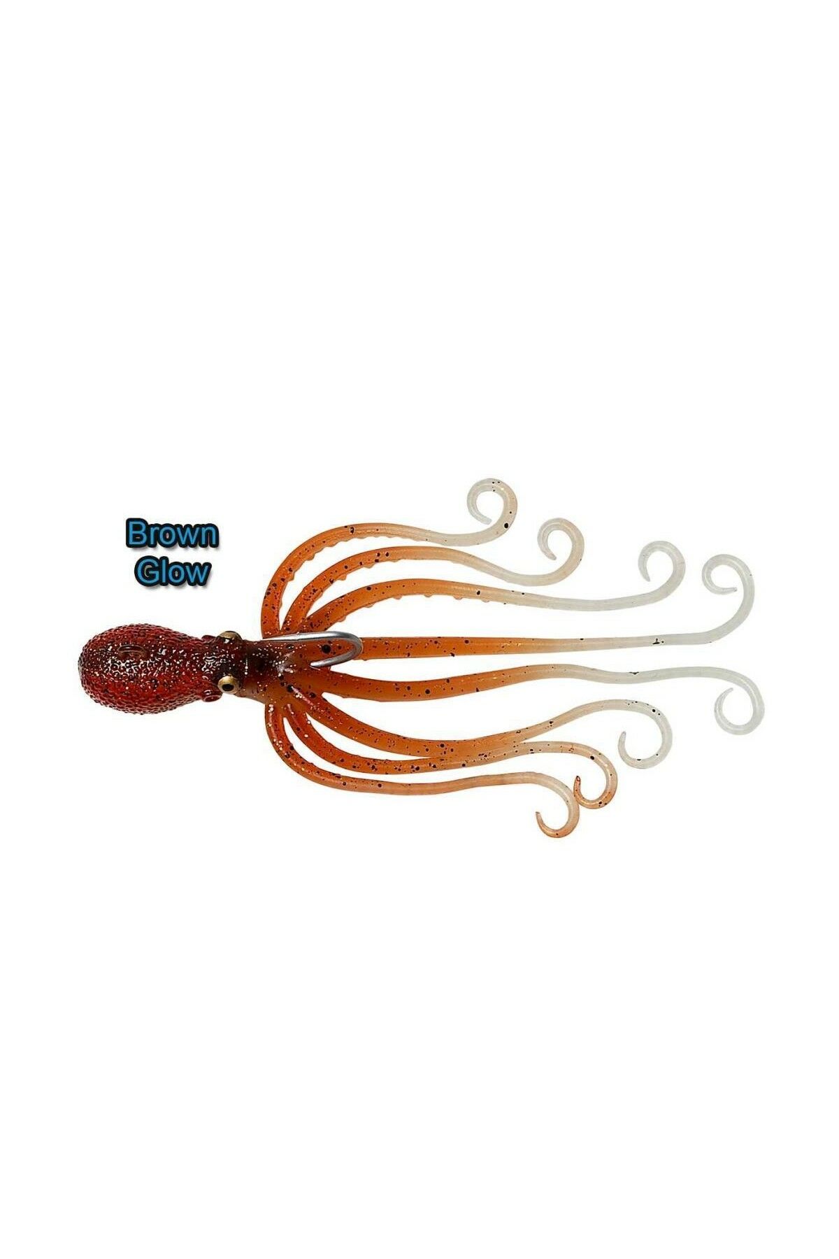 Savage Gear Octopus 35 Gr 10 Cm Suni Yem Brown Glow