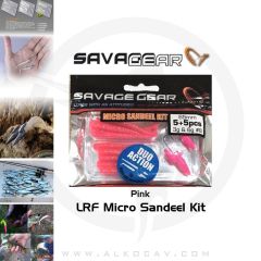 Savage Gear Micro Sandeel Kit Pink 65 Mm