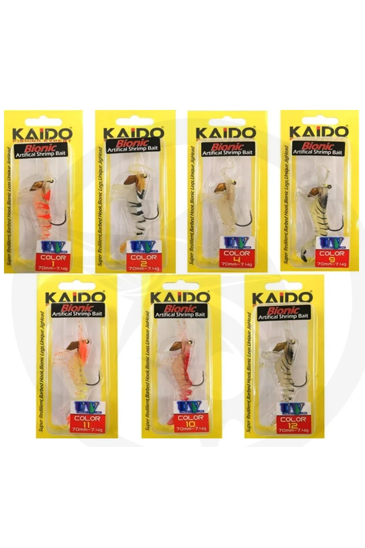 Kaido Bionic Shrimp Bait Karides 70 mm 7.4 Gr