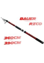 Bauer Riko 3.90 Mt 100-200 Gr Atarlı Teleskopik Olta Kamışı