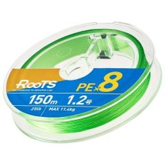 Gosen X8 Roots PE 8 Örgü Spin İp Misina 150mt Açık Yeşil (Light Green)