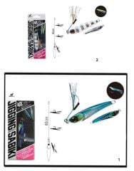 Hayabusa EX 450 Jigging Sabiki 60gr Light Jig Suni Yem