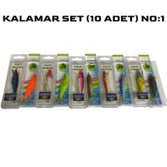 Kalamar Zoka Set (10 Adet)  No:1