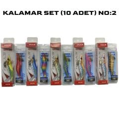 Kalamar Zoka Set (10 Adet) No: 2