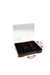 Fujin Tackle Box 125DS Çift Taraflı Slim Maket Balık Kutusu