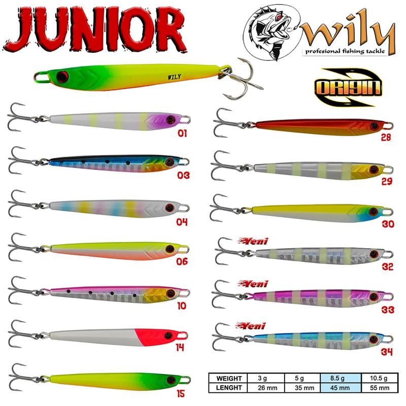 Wily Junior Jig 8.5 gr 4.5 cm