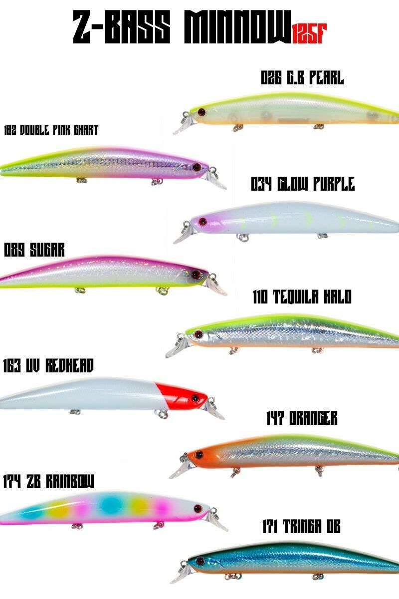 Fujin Z-Bass Minnow 125F 21gr Maket Balık