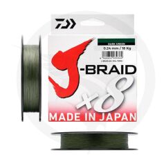 Daiwa J-Braid X8 150 Mt Dark Green İp Misina