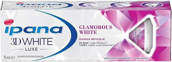 İpana 3 Boyutlu Beyazlık Luxe Diş Macunu Hassas Beyazlık 75 ml
