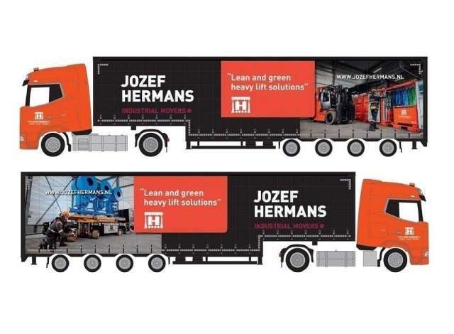 1/87 DAF XG Meusb.Sz. Jozef Hermans (NL), red/black