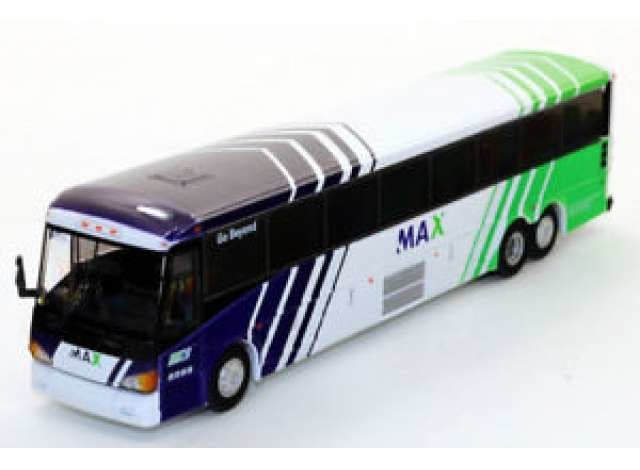 MCI D4505 Motorcoach *MAX*, white/blue/green