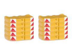 Counterweight for Liebherr Crawler Crane LR 1600/2 (10 pieces) *plastic minikit*, yellow