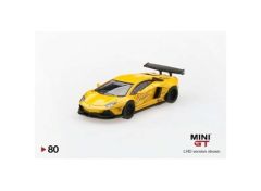 Cancelled by Manufacturer !! 1/64 LB Works Lamborghini Aventador, volcano yellow