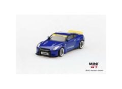 Pandem Nissan GT-R R35 Duck Tail Velocity, blue