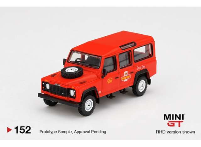 Land Rover Defender 110 *UK Royal Mail Bus*, red