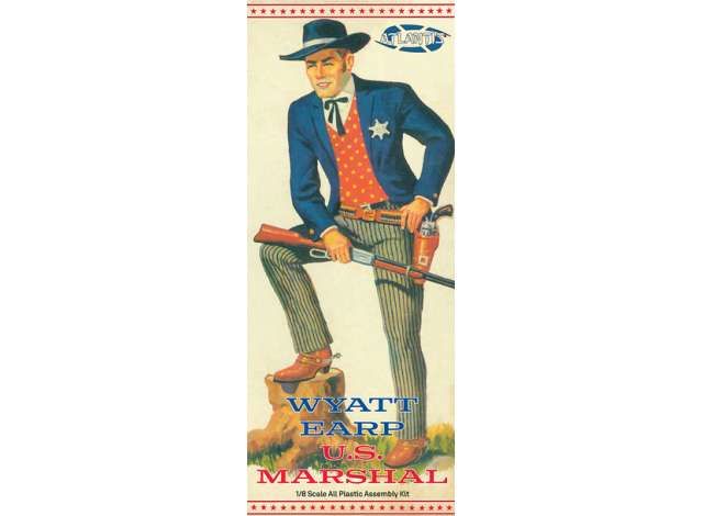 1/8 U.S. Marshal Wyatt Earp, plastic modelkit