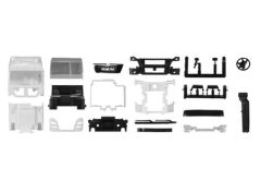 1/87 MAN TGX XLX FH m. WLB & DS (2 Pcs), white/black