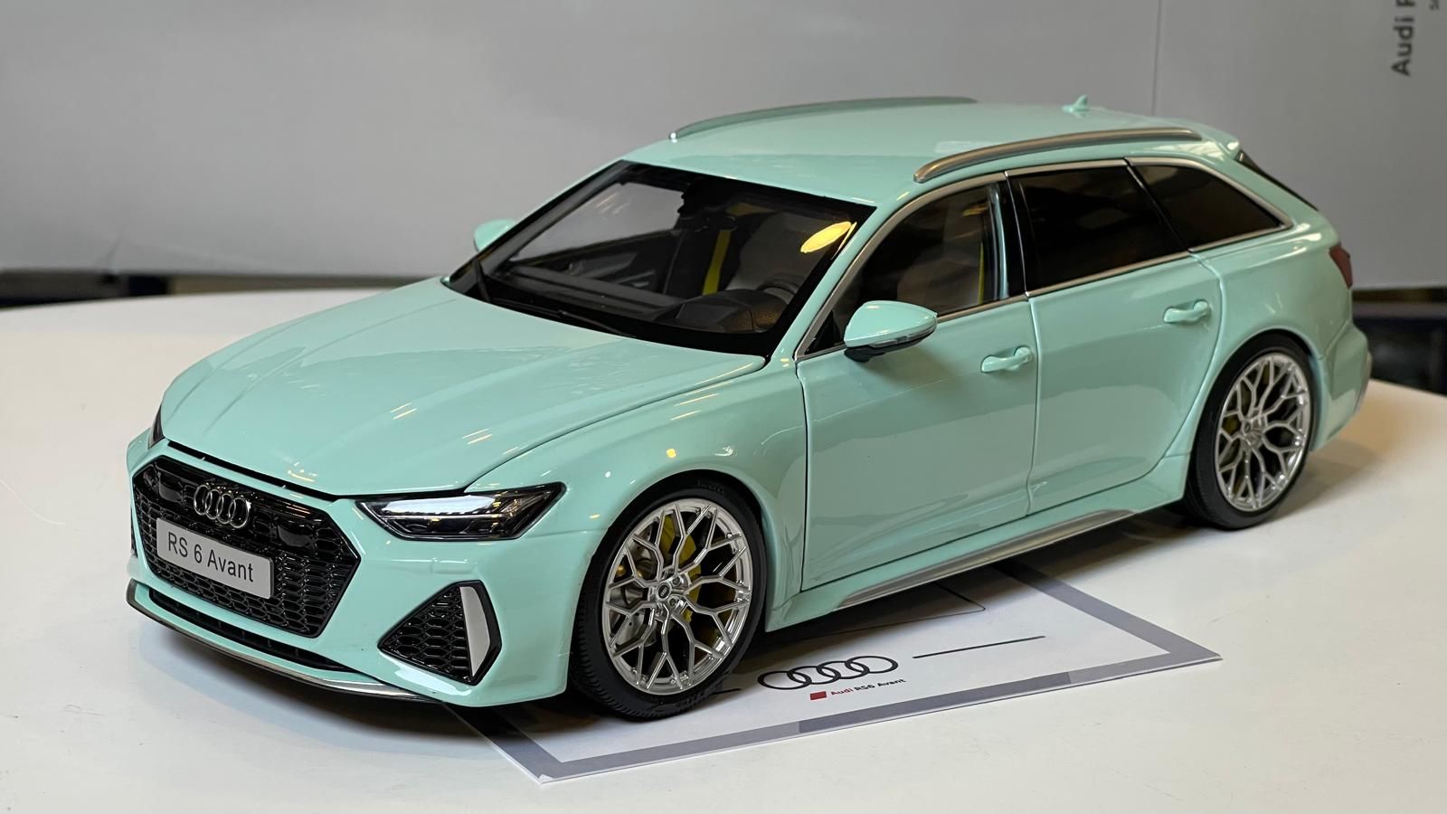 KİLOWORKS Audi RS6 C8 (Mint Green) with Vossen HF2 Wheels