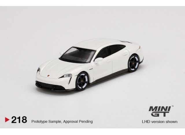 1/64 Porsche Taycan Turbo S, white