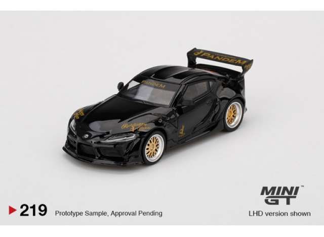 1/64 Pandem Toyota GR Supra V1.0, black