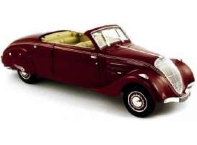 1937 Peugeot 402 eclipse, dark red