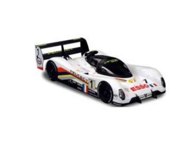 1993 Peugeot 905 #1 Dalmas/Boutsen/Fabi Le Mans, white