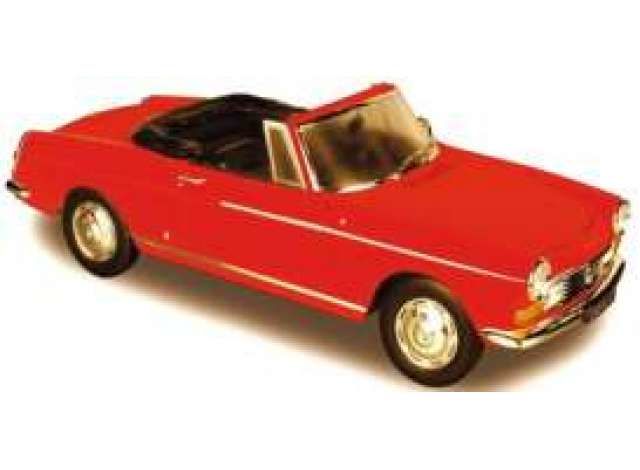 1967 Peugeot 404 Cabriolet, red