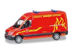 1/87 Mercedes Benz Sprinter HB Fire Department Wilsdruff, red