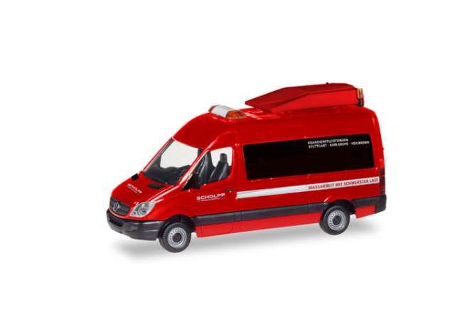 1/87 Mercedes Benz Sprinter BF3 *Scholpp*, red