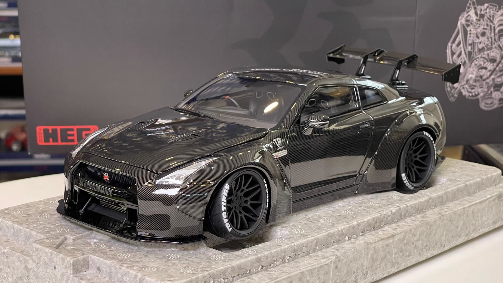 PGM MODELS - NİSSAN SKYLINE GT-R (R35) LB-WORKS CARBON EDİTİON