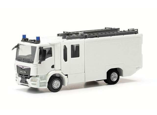 1/87 MAN TGM CC Z-Cab Fire Department 2x, white