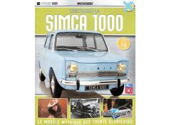 1/8 Simca 1000 Building parts: engine compartment left rear panel NR 20