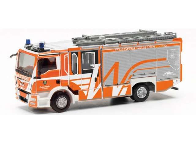 1/87 MAN TGM CC Ziegler-Z-Cab Wiesbaden Fire Department, orange/grey