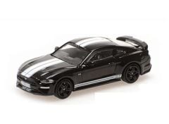 1/87 2018 Ford Mustang, black with white stripes