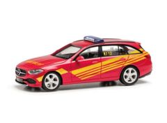 1/87 Mercedes Benz C-klasse combi KoDw Fire Department, red/yellow