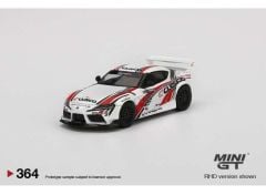 1/64 2021 Pandem Toyota GR Supra V1.0 #770 team Cusco Racing Formula Drift Japan, white/red