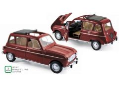 1966 Renault 4L, dark red