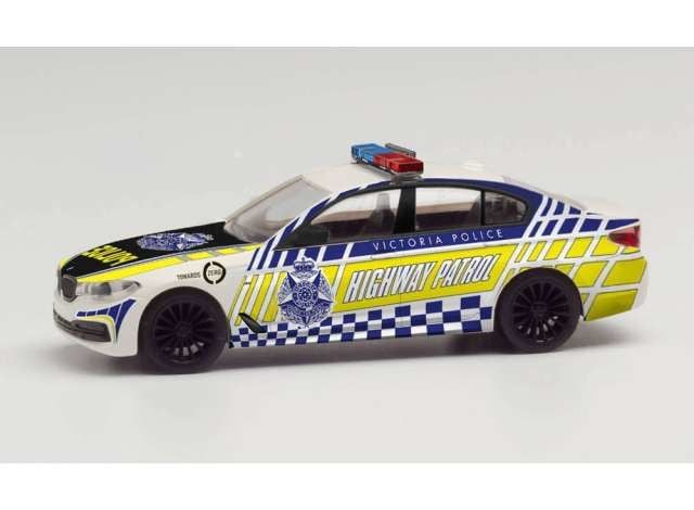 1/87 BMW 5 *Victoria Police Highway Patrol*, white/blue/yellow