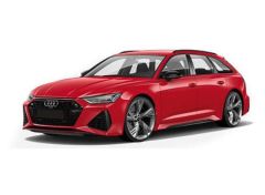 2019 Audi RS 6 Avant, red metallic