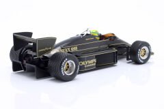 MINICHAMPS - LOTUS - F1 97T RENAULT TURBO N 12 WINNER PORTUGAL GP WITH RAIN TIRES 1985 AYRTON SENNA