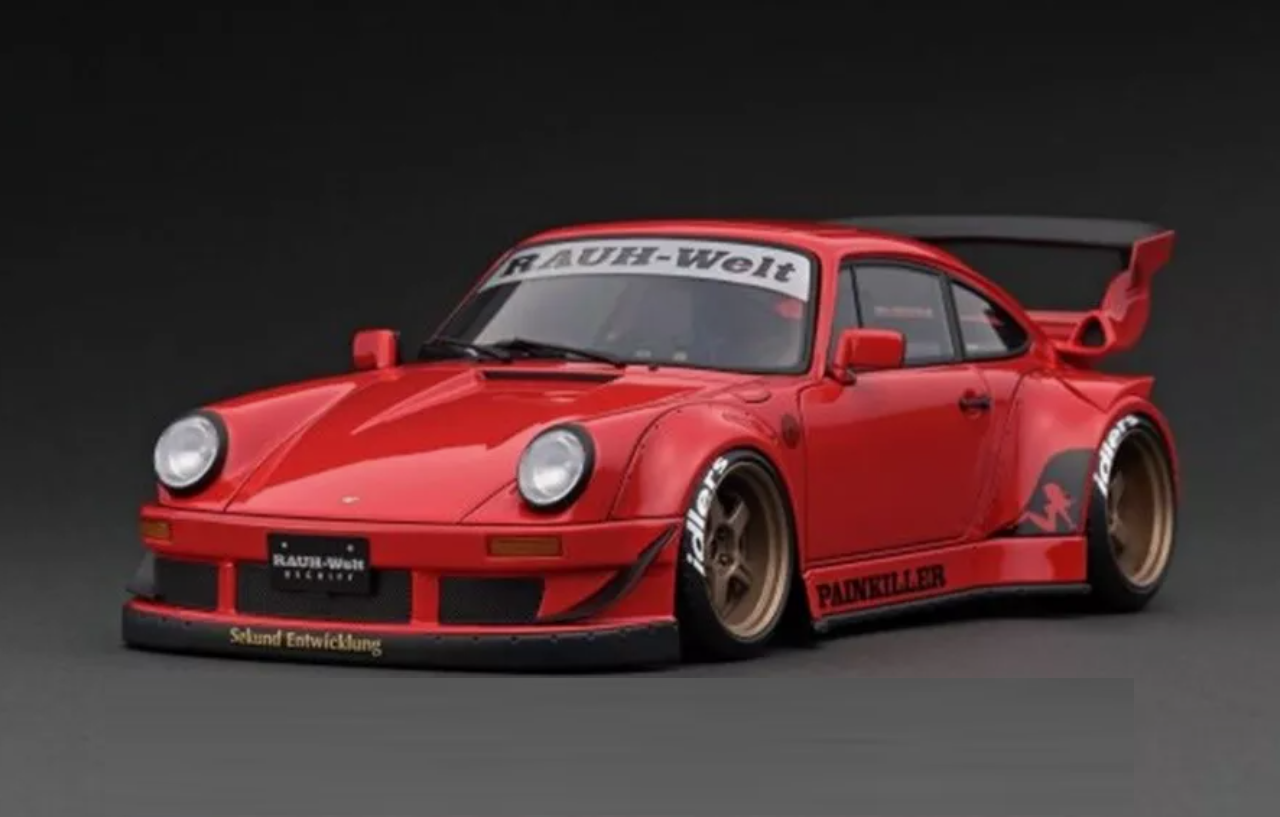 Ignition Model PORSCHE RWB 930 Red JDM - PAINKILLER