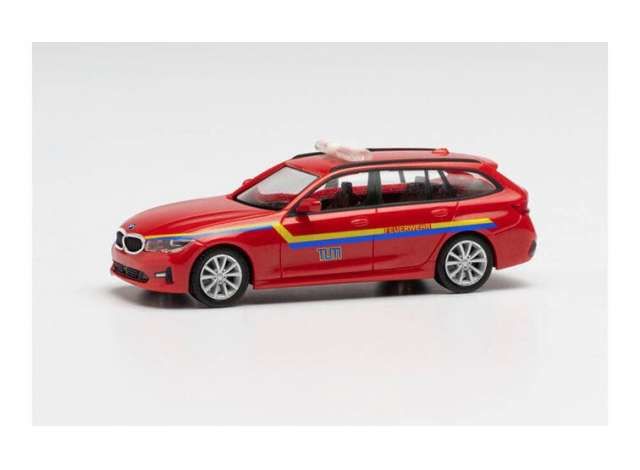 1/87 BMW 3 Touring Feuerwehr TU München, red