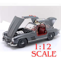 1:12 Schuco Mercedes-Benz 300 SL Gullwing (W198) year 1954-1957 dark grey