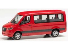 1/87 2018 Mercedes Benz Sprinter bus FD, red