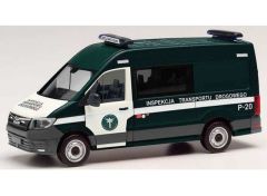 1/87 MAN TGE Transport Inspection Poland, green/white