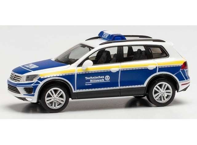 1/87 Volkswagen Touareg THW OV Bochum, blue/white/yellow