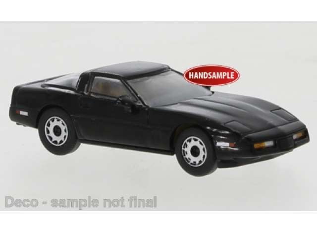 1/87 1984 Chevrolet Corvette C4, black