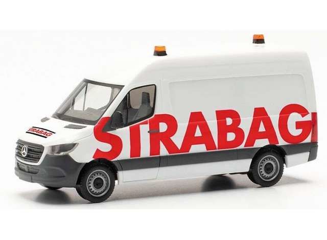 1/87 Mercedes Benz Sprinter HD Strabag, white